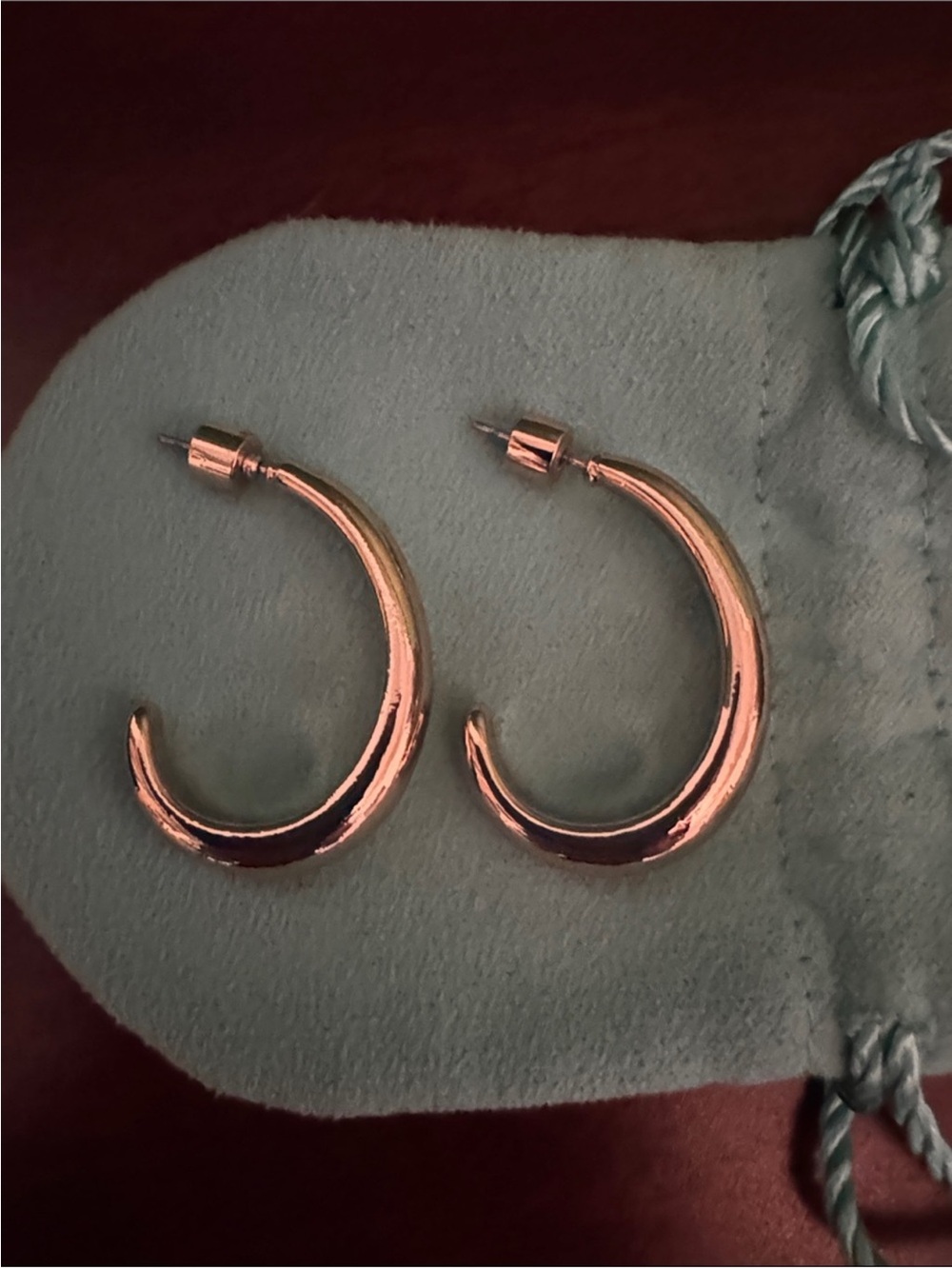 Mango hoop earrings - Picture 2 of 5
